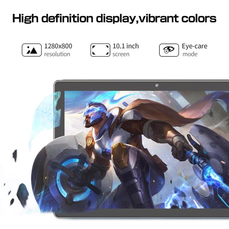 PRITOM 10.1 Inch Android 15 Tablet, With Keyboard & Mouse & Case & Stylus, 6000mAh battery, 8MP, 64GB ROM, Good choice for Festival Gift, Summer Sale best bundle - Image 3